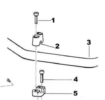Lenkerklemmung oben, MX Junior 22 mm Lenker , # 72015,